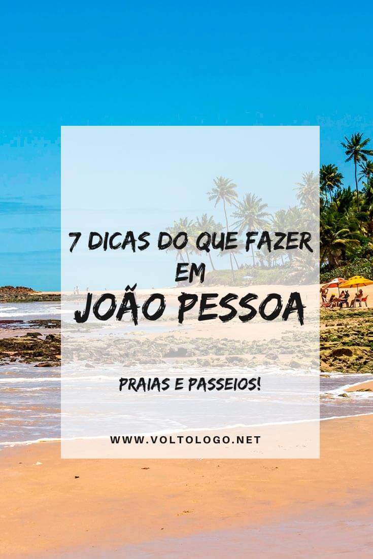 7 dicas do que fazer em João Pessoa, Paraíba [Praias e passeios!] – Arquivo  Espaço Ecológico
