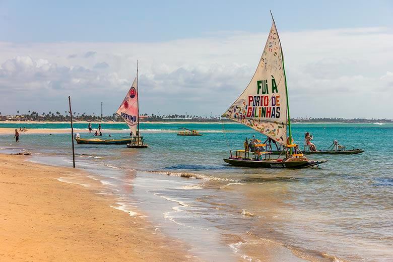 praias perto de Recife