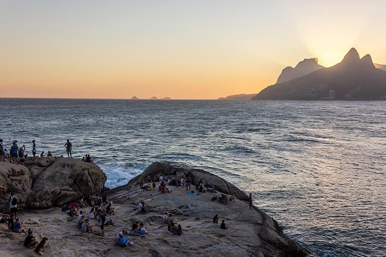 melhores lugares para ver o pôr do sol no Rio de Janeiro