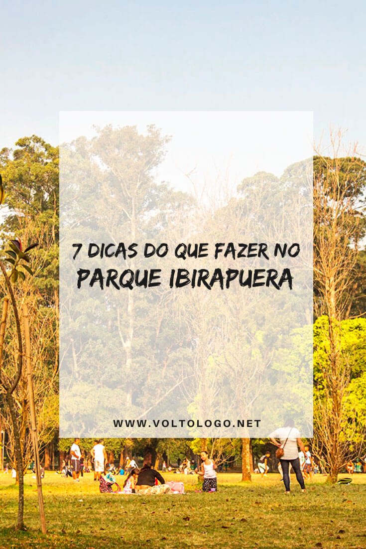 Dicas do que fazer no Parque Ibirapuera, em São Paulo: Melhores atrações para o seu passeio no maior parque de Sampa!