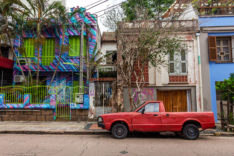 Cidade Baixa em Porto Alegre