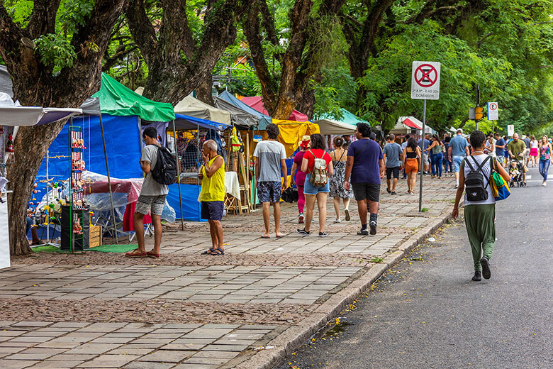 Brique da Redenção em Porto Alegre