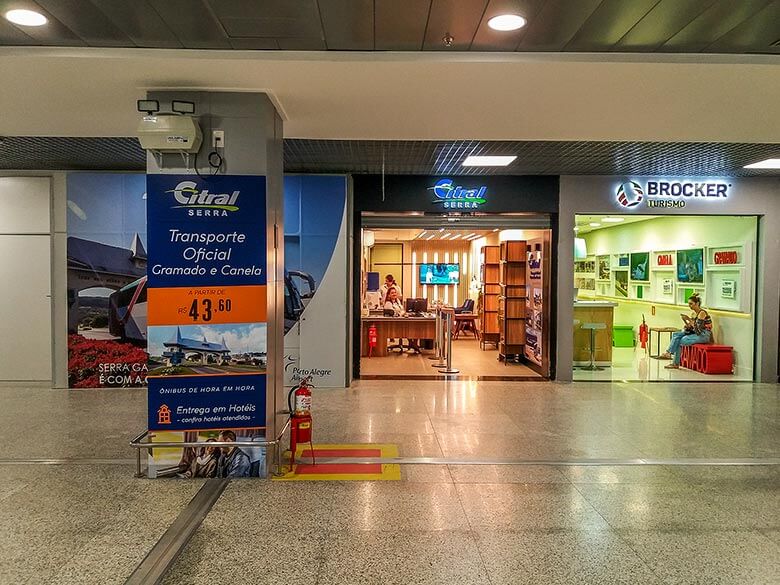 como chegar a Gramado de ônibus