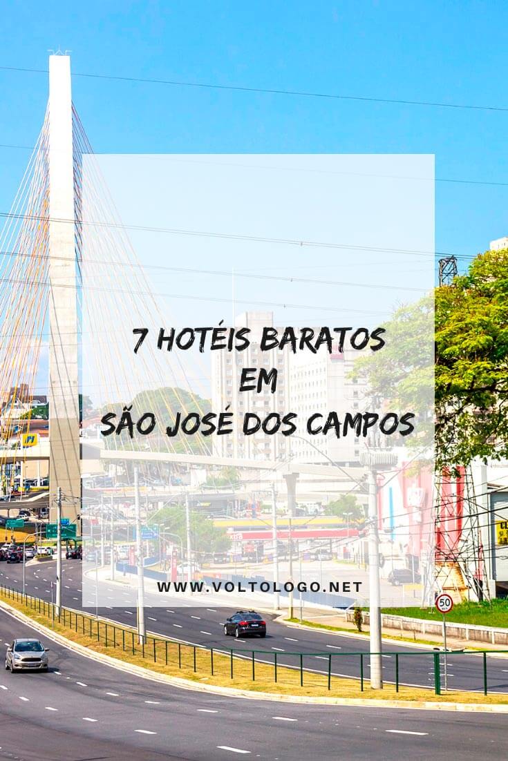 Hotéis baratos em São José dos Campos: Dicas de lugares baratos para se hospedar durante a sua viagem a SJC, em São Paulo.
