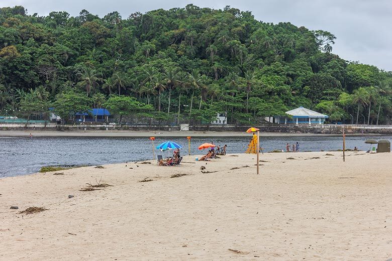 como é o mar em Itanhaém