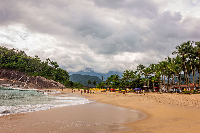 época de chuvas em Ubatuba