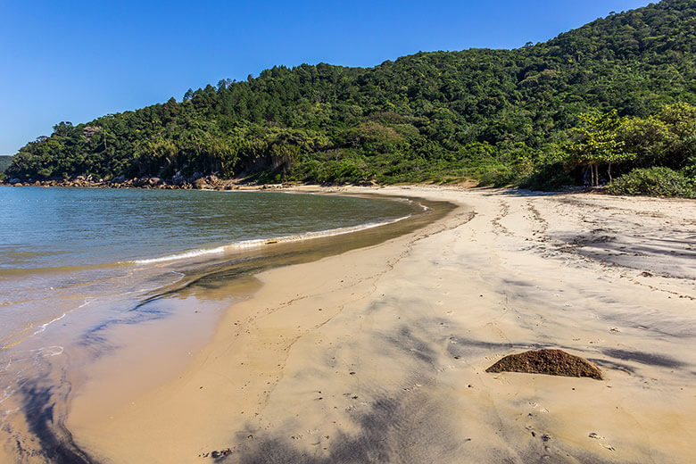 melhores praias de Bombinhas