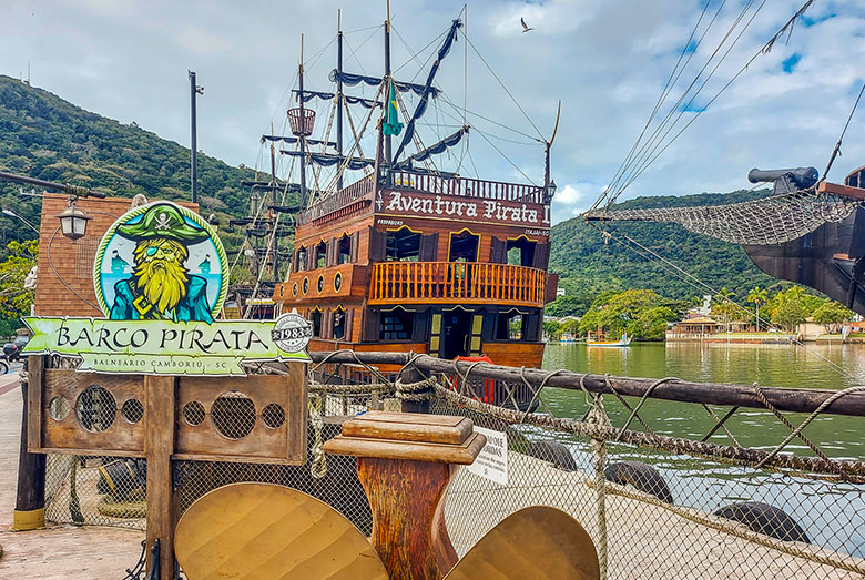 Barco Pirata de Balneário Camboriú