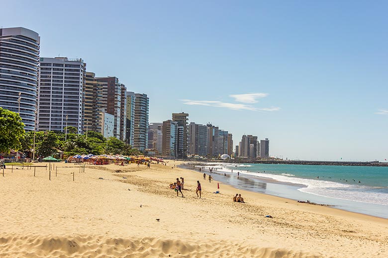 pousadas em Fortaleza em frente à praia