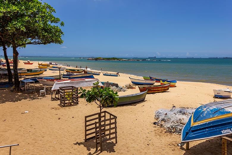 Praia de Itapoã em Vila Velha