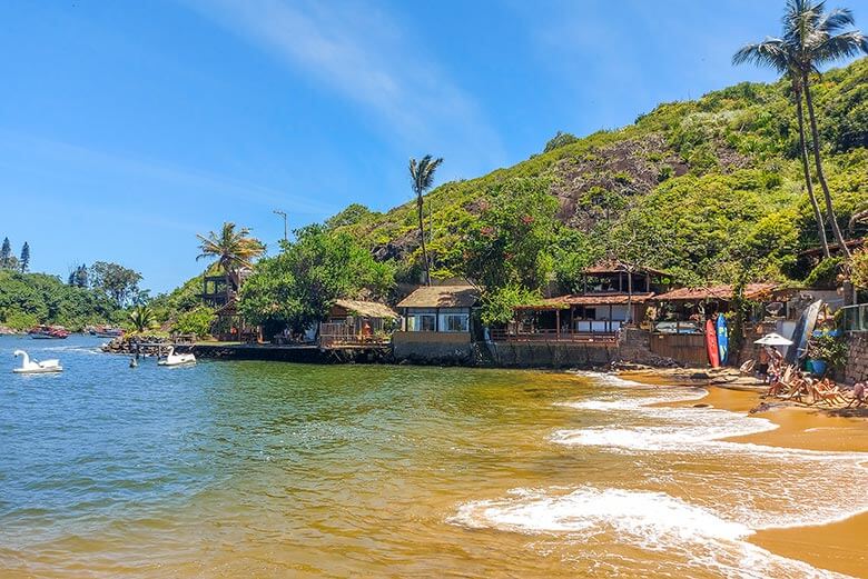 praia escondidas de Vila Velha