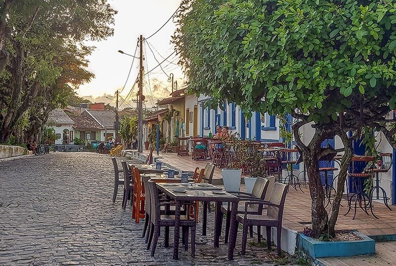 centro histórico de Arraial d'Ajuda