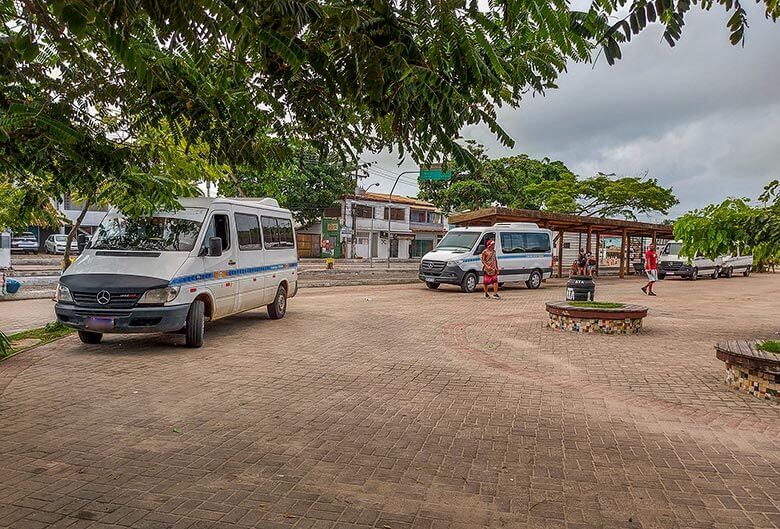 como ir de ônibus para Caraíva