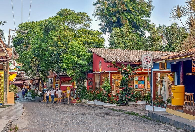 pousadas em Arraial d'Ajuda Rua do Mucugê