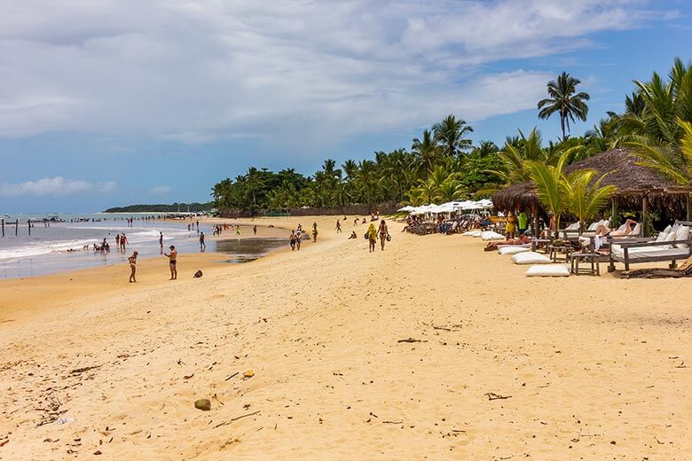 pousadas pé na areia em Trancoso