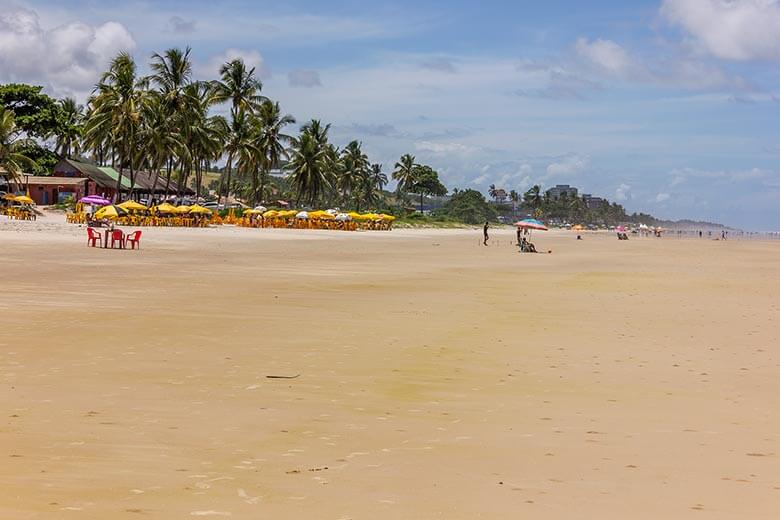 Praia dos Milionários em Ilhéus