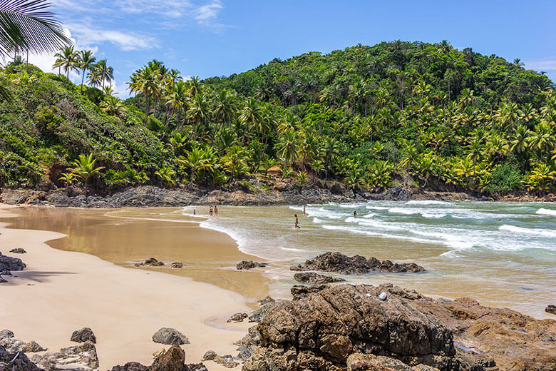 melhores praias de Itacaré