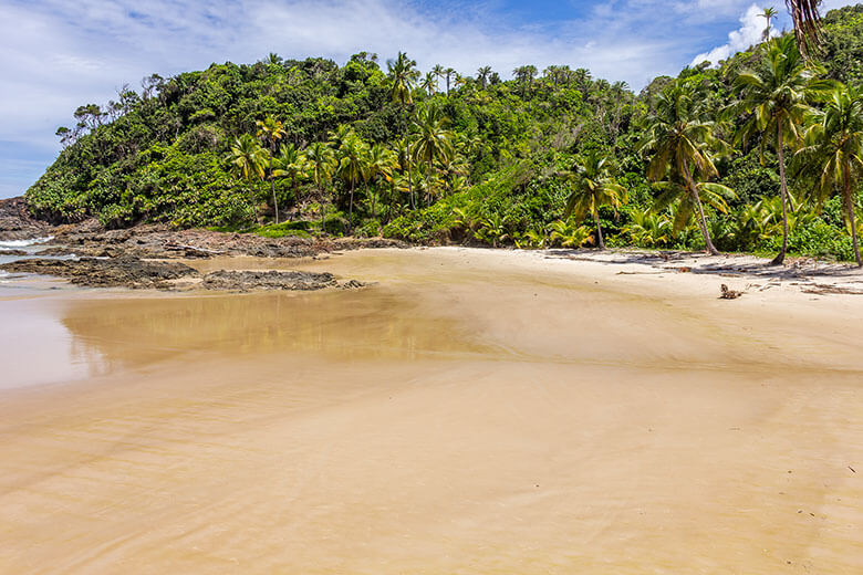 trilha pelas praias de Itacaré