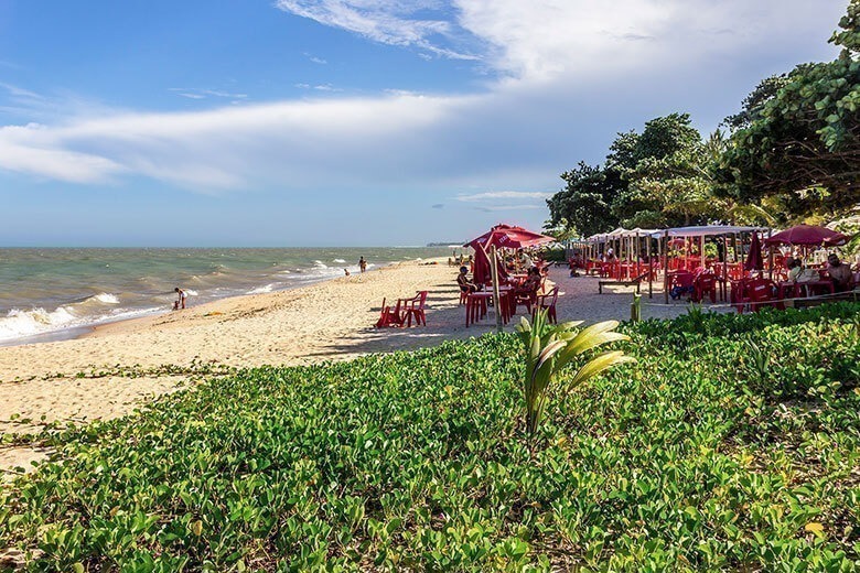 praias de Porto Seguro mapa