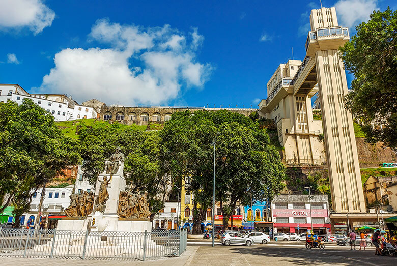 pontos turísticos no centro de Salvador