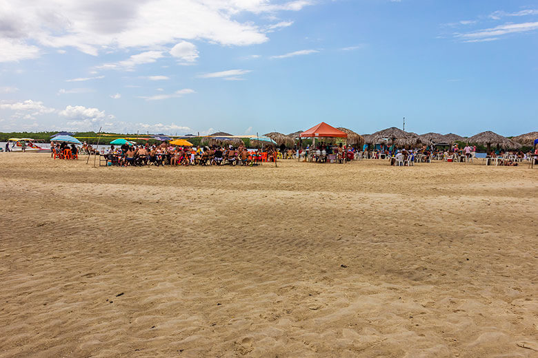 piscinas naturais em Aracaju