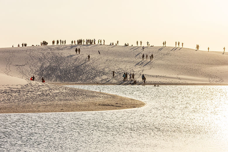 chuvas nos Lençóis Maranhenses