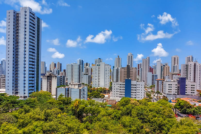 Praia de Boa Viagem onde fica