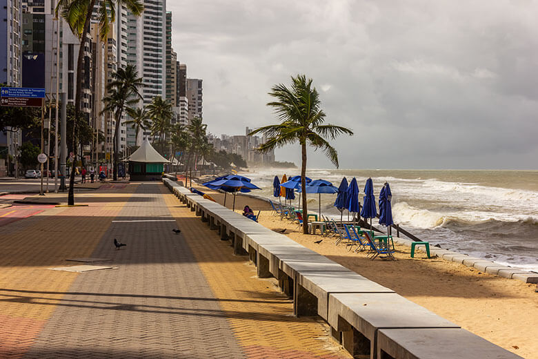 Praia de Boa Viagem tubarão