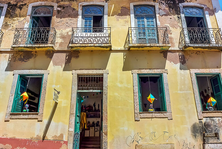 casarões do centro histórico de São Luís