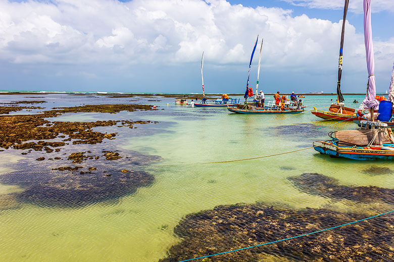 Praia da Pajuçara em Maceió