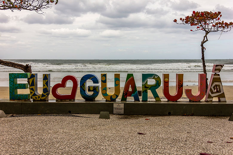 melhores praias do Guarujá próprias para banho