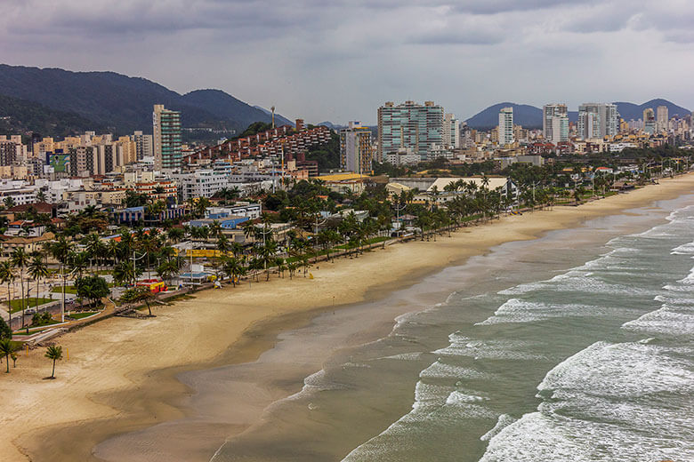 excursão para praias de São Paulo