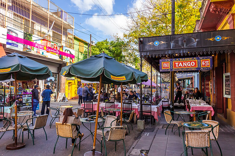 restaurantes no Caminito