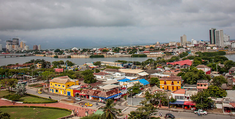 voo Brasil para Cartagena