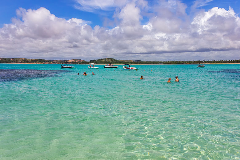 piscinas naturais de Japaratinga