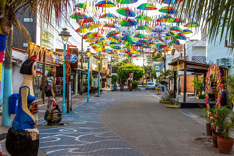 pousadas beira-mar no centro de Porto de Galinhas