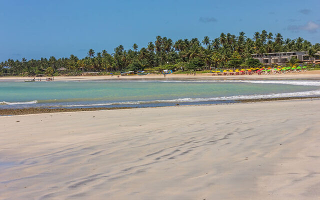 praias de São Miguel dos Milagres em Alagoas