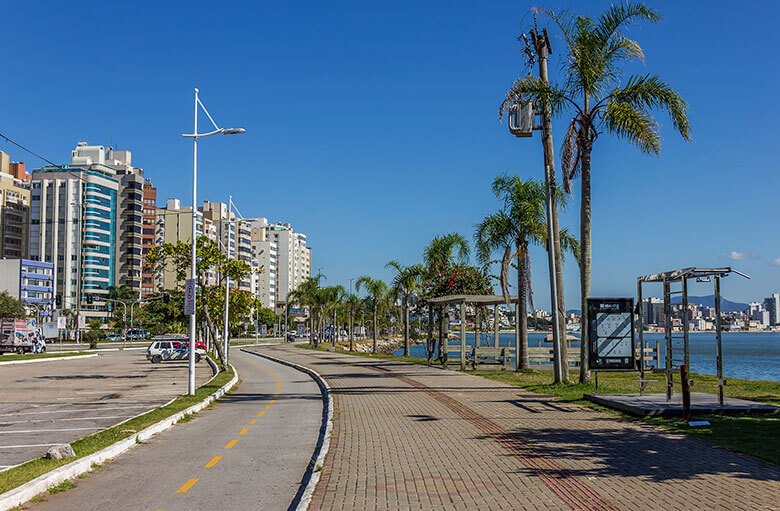 tour de bicicleta em Florianópolis