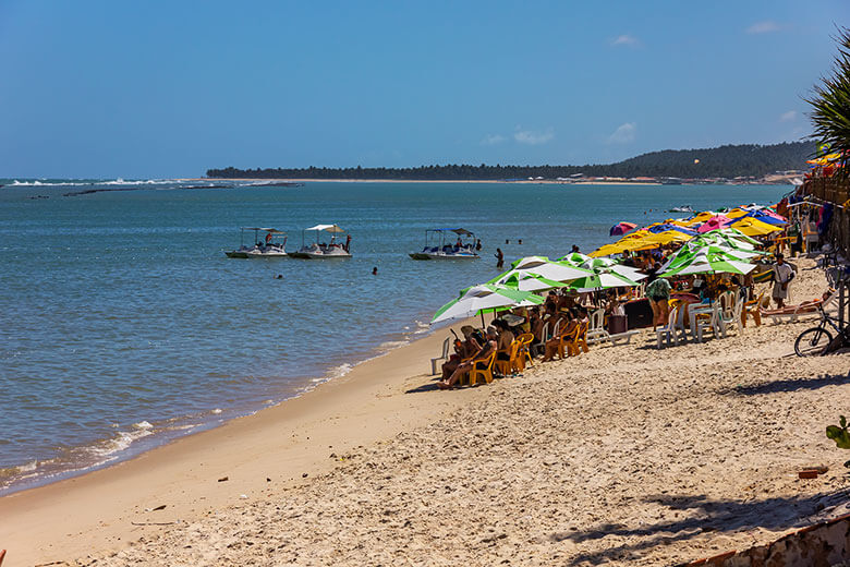 Praia da Barra de São Miguel clima