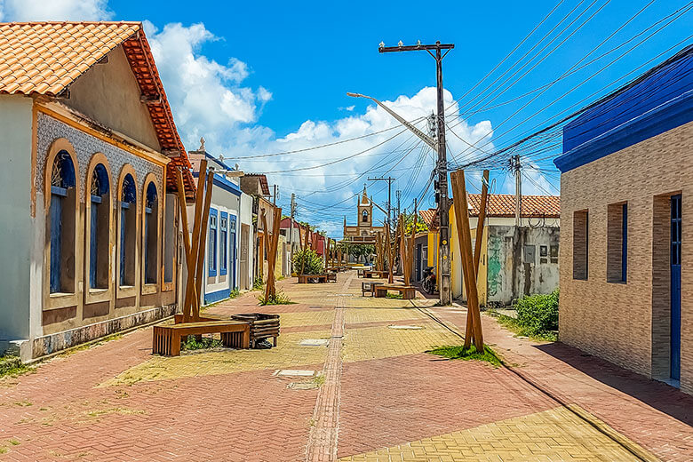 onde fica a Praia da Barra de São Miguel?