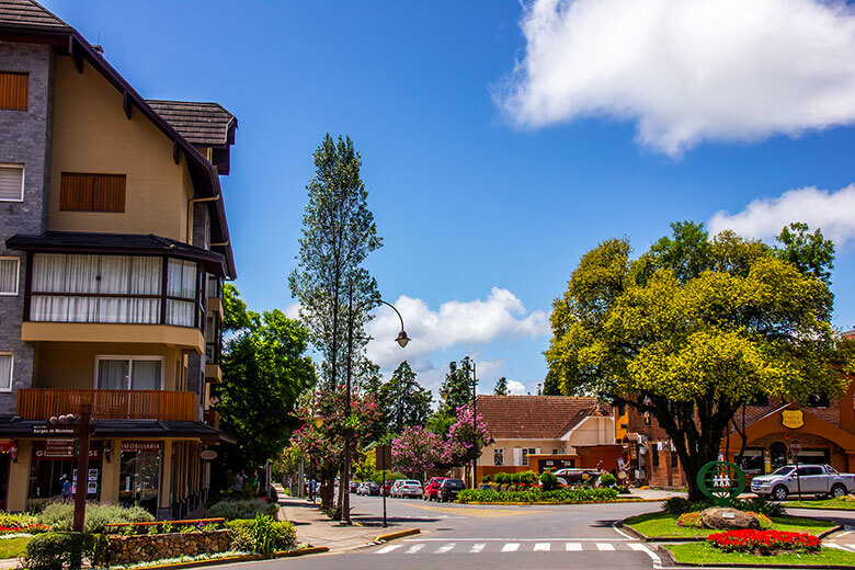 Gramado no inverno